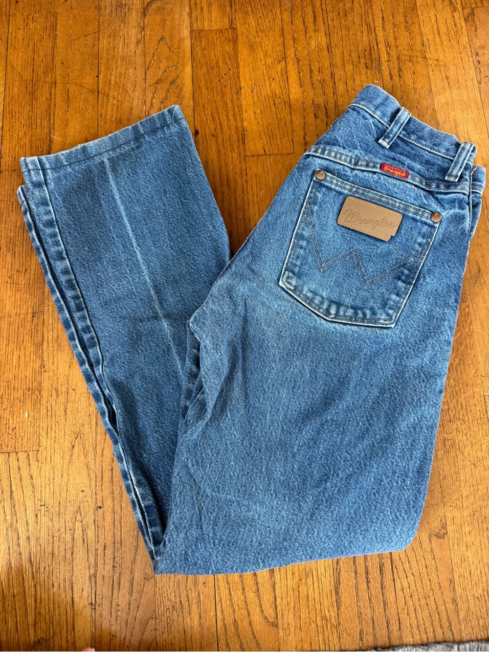 Wrangler Vintage Women’s Blue Classic Fit Jeans 100% Cotton 7 X 32